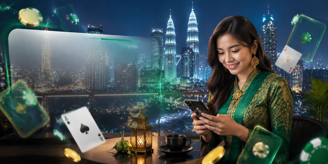Permainan poker di Kuala Lumpur ketika Hari Raya