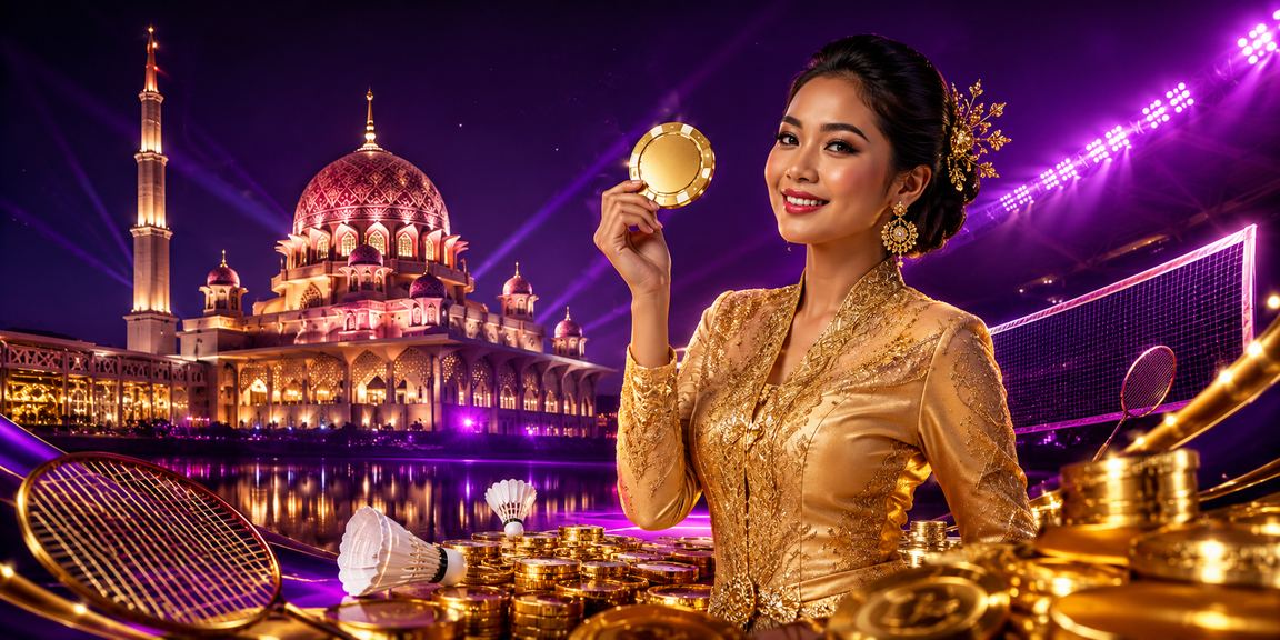 Suasana hiburan kasino dalam pakaian kebaya di Putrajaya, Malaysia